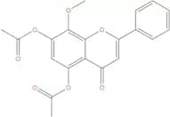 5,7-Diacetoxy-8-methoxyflavone