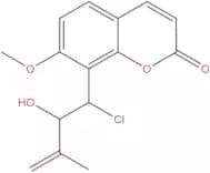 8-(1-Chloro-2-hydroxy-3-methylbut-3-enyl)-7-methoxycoumarin
