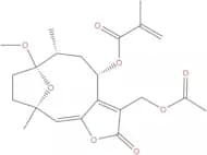 8α-(2-Methylacryloyloxy)-1-O-methylhirsutinolide 13-O-acetate