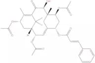 2α,7β,13α-Triacetoxy-5α-cinnamoyloxy-9β-hydroxy-2(3→20)abeotaxa-4(20),11-dien-10-one