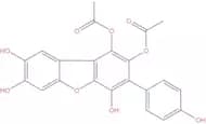 1,2-Diacetoxy-4,7,8-trihydroxy-3-(4-hydroxyphenyl)dibenzofuran