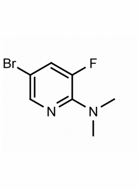 5-Bromo-3-fluoro-2-dimethylaminopyridine