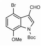 N-Boc-4-bromo-3-formyl-7-methoxyindole
