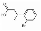 3-(2-Bromophenyl)butanoic acid