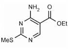 Ethyl 4-amino-2-(methylthio)pyrimidine-5-carboxylate