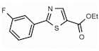 2-(3-Fluoro-phenyl)-thiazole-5-carboxylic acid ethyl ester