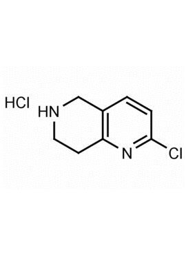 2-Chloro-5,6,7,8-tetrahydro-1,6-naphthyridine hydrochloride