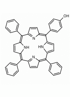 5-(4-hydroxyphenyl)-10,15,20-triphenyl porphine