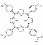 meso-tri(N-Methyl-4-Pyridyl) mono(4-carboxyphenyl) Porphine trichloride
