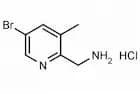 (5-Bromo-3-methylpyridin-2-yl)methanamine hydrochloride