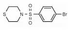 1-[(4-Bromobenzene)sulfonyl]thiomorpholine