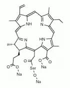 Chlorin e6 serine amide trisodium salt