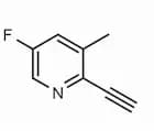 2-Ethynyl-5-fluoro-3-methylpyridine