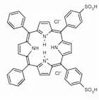 meso-Tetraphenylporphine disulphonic acid dihydrochoride (TPPS2 adjacent isomer)