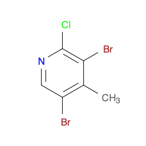 Pyridine, 3,5-dibromo-2-chloro-4-methyl-
