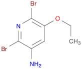 3-Amino-2,6-dibromo-5-ethoxypyridine