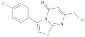 7-(Chloromethyl)-3-(4-chlorophenyl)-5H-thiazolo[3,2-a]pyrimidin-5-one