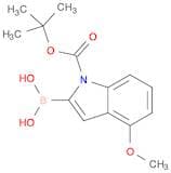 1H-Indole-1-carboxylic acid, 2-borono-4-methoxy-, 1-(1,1-dimethylethyl) ester