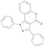 [1]Benzopyrano[4,3-c]pyrazol-4(1H)-one, 1,3-diphenyl-