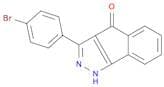 3-(4-Bromophenyl)indeno[1,2-c]pyrazol-4(1H)-one