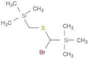 Silane, [bromo[[(trimethylsilyl)methyl]thio]methyl]trimethyl- (9CI)
