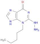 (E)-2-hydrazono-3-pentyl-1,2,3,4,5,7-hexahydropurin-6-one
