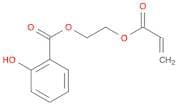 Benzoic acid, 2-hydroxy-, 2-[(1-oxo-2-propenyl)oxy]ethyl ester