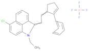 6-Chloro-2-[2-(3-[(6-chloro-1-ethylbenz[c,d,]indole-2[1H]-ylidene)ethylidene]-2-phenyl-1-cyclopent…