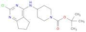 tert-Butyl 4-(2-chloro-6,7-dihydro-5h-cyclopenta[d]pyrimidin-4-ylamino)piperidine-1-carboxylate