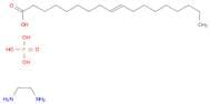 9-Octadecenoic acid (9Z)-, compd. with 1,2-ethanediamine phosphate (9CI)