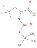1,2-Pyrrolidinedicarboxylic acid, 4,4-difluoro-, 1-(1,1-dimethylethyl) ester