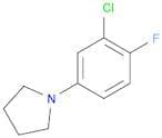 1-(3-Chloro-4-fluorophenyl)pyrrolidine