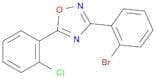 3-(2-Bromophenyl)-5-(2-chlorophenyl)-1,2,4-oxadiazole