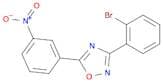3-(2-Bromophenyl)-5-(3-nitrophenyl)-1,2,4-oxadiazole