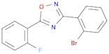 3-(2-Bromophenyl)-5-(2-fluorophenyl)-1,2,4-oxadiazole