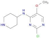 2-chloro-5-methoxy-N-(piperidin-4-yl)pyrimidin-4-amine