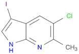 5-Chloro-3-iodo-6-methyl-1H-pyrrolo[2,3-b]pyridine