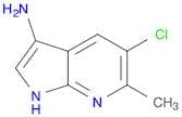 5-Chloro-6-methyl-1H-pyrrolo[2,3-b]pyridin-3-amine
