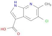 5-Chloro-6-methyl-1H-pyrrolo[2,3-b]pyridine-3-carboxylic acid