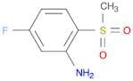 5-Fluoro-2-(methylsulfonyl)aniline
