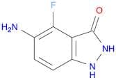 5-Amino-4-fluoro-1,2-dihydro-3H-indazol-3-one