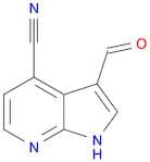 3-formyl-1H-pyrrolo[2,3-b]pyridine-4-carbonitrile