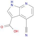 4-Cyano-1H-pyrrolo[2,3-b]pyridine-3-carboxylic acid