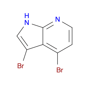 1H-Pyrrolo[2,3-b]pyridine, 3,4-dibromo-