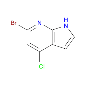 6-bromo-4-chloro-1H-pyrrolo[2,3-b]pyridine