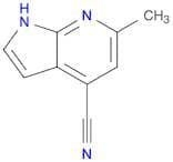6-Methyl-1H-pyrrolo[2,3-b]pyridine-4-carbonitrile