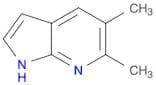 1H-PYRROLO[2,3-B]PYRIDINE, 5,6-DIMETHYL-