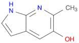 6-methyl-1H-pyrrolo[2,3-b]pyridin-5-ol