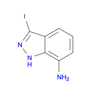 1H-Indazol-7-amine, 3-iodo-