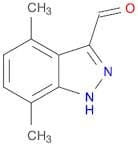 4,7-Dimethyl-1H-indazole-3-carbaldehyde